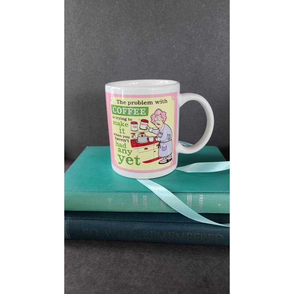 Humorous Vintage Coffee Mug